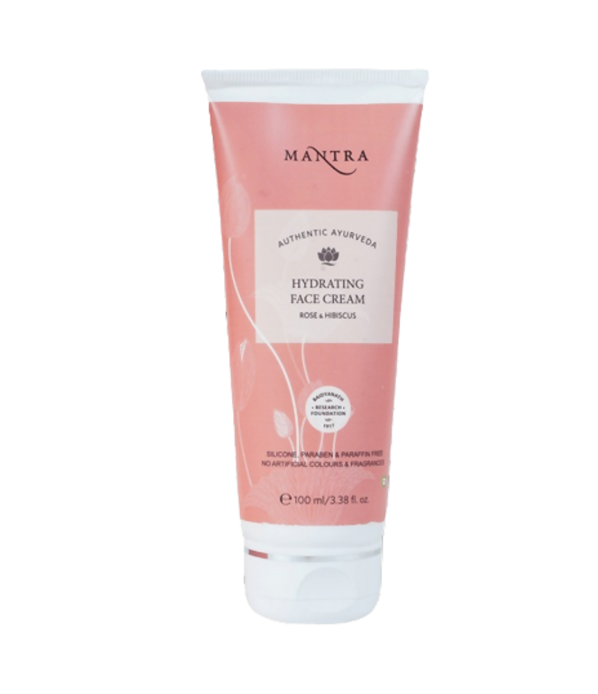 Mantra Herbal Hydrating Face Cream Rose & Hibiscus - BUDNE