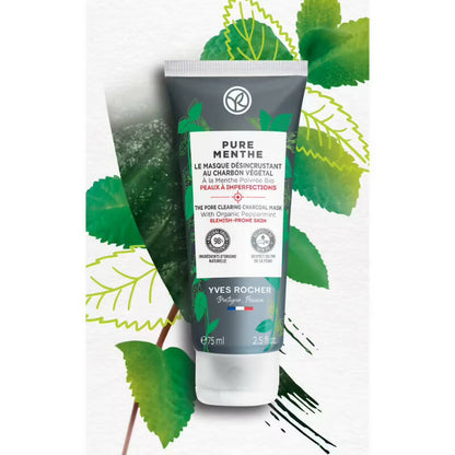 Yves Rocher Pure Menthe The Pore Clearing Charcoal Mask