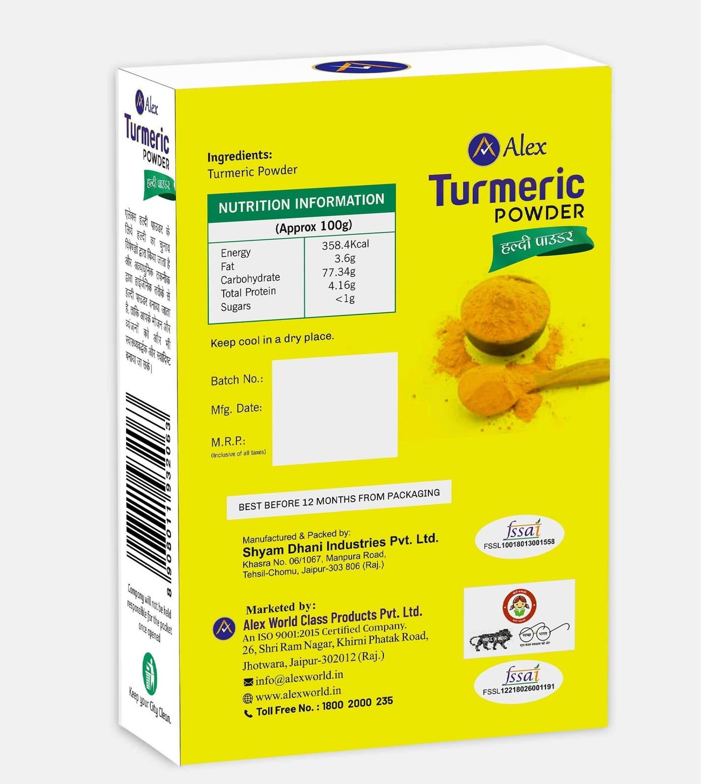 Alex Turmeric Powder