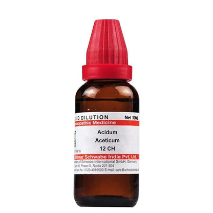 Dr. Willmar Schwabe India Acidum Aceticum Dilution 1 CH