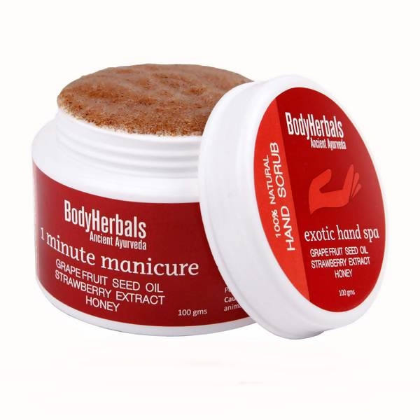 BodyHerbals Hand Scrub, 1 Minute Manicure