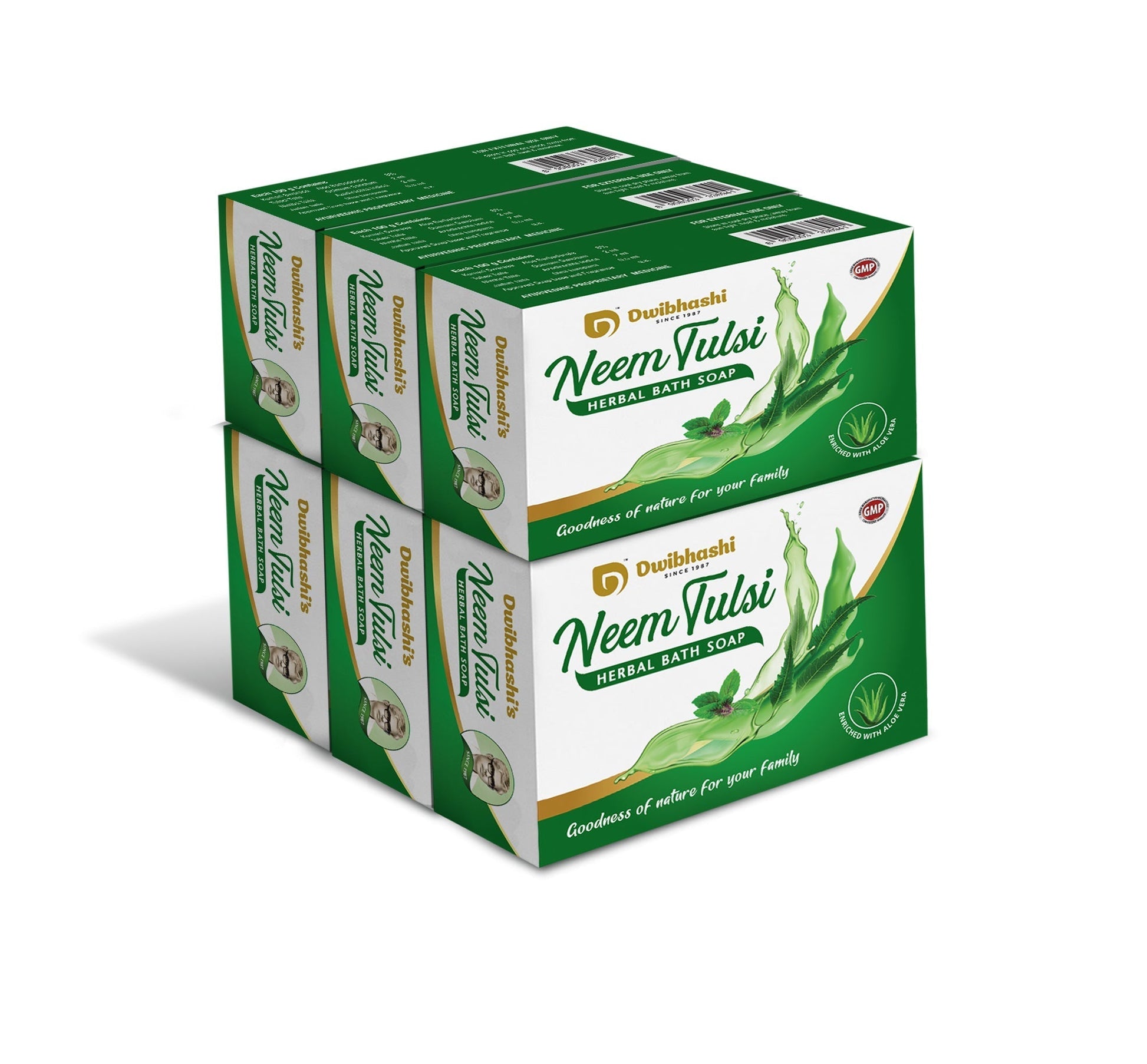 Dwibhashi Neem Tulsi Soap - usa canada australia