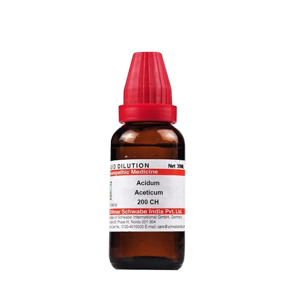 Dr. Willmar Schwabe India Acidum Aceticum Dilution 200 ch