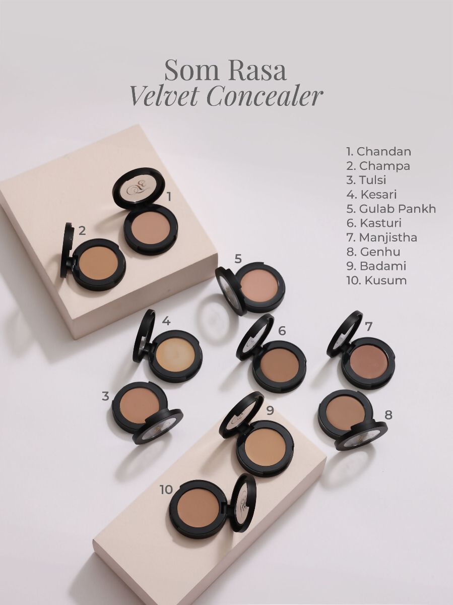 Forest Essentials Som Rasa Velvet Concealer Tulsi