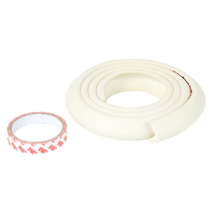 Safe-O-Kid Unique High Density L-Shaped 2 Mtr Long Large 2 Edge Guard Strips- White -  USA, Australia, Canada 