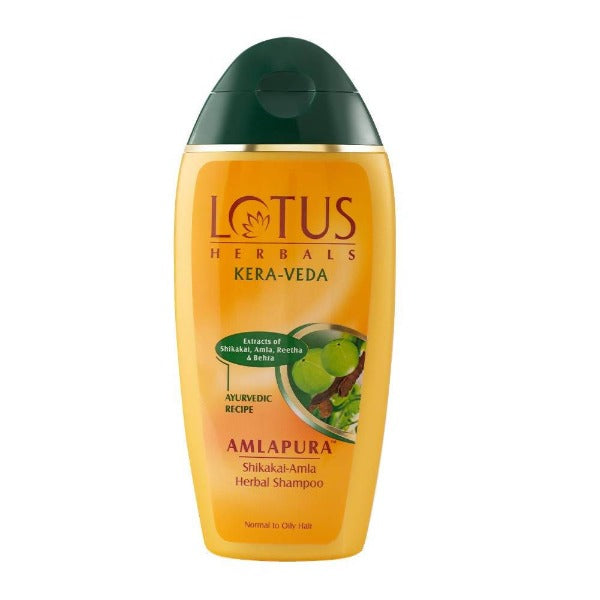 Lotus Herbals Amlapura Shikakai Amla Herbal Shampoo - BUDEN