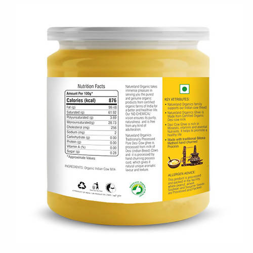 Nature Land Organics Desi Cow Ghee