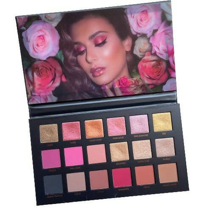 Favon Rose Gold Professional Eyeshadow Palette - BUDNE