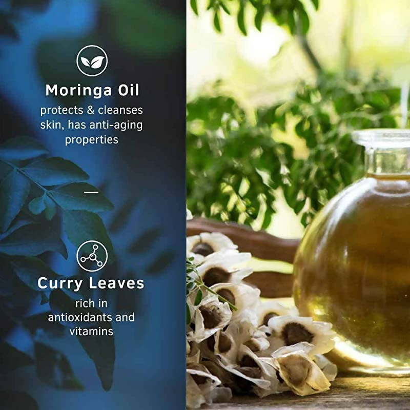 Ustraa Moringa and Curry Leaves Ayurvedic Cold Pressed Oil