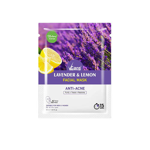 VCare Lavender & Lemon Facial Mask