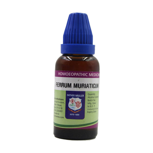 Father Muller Ferrum Muriaticum Mother Tincture Q