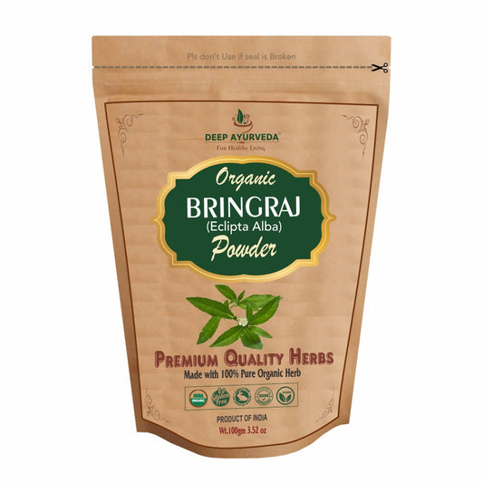 Deep Ayurveda Organic Bhringraj Powder -  usa australia canada 