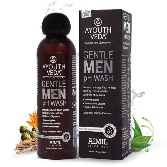 Ayouthveda Gentle Men PH Wash - BUDNEN