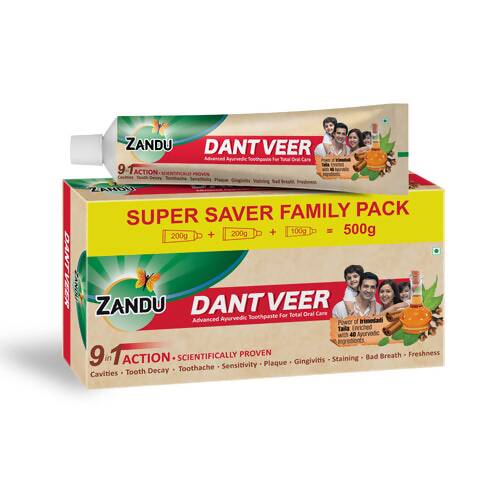 Zandu Dant Veer Toothpaste - BUDEN