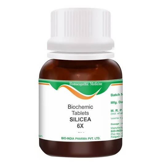 Bio India Homeopathy Silicea Biochemic Tablets