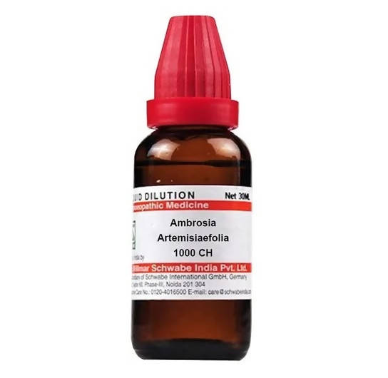 Dr. Willmar Schwabe India Ambrosia Artemisiaefolia Dilution 1000 ch