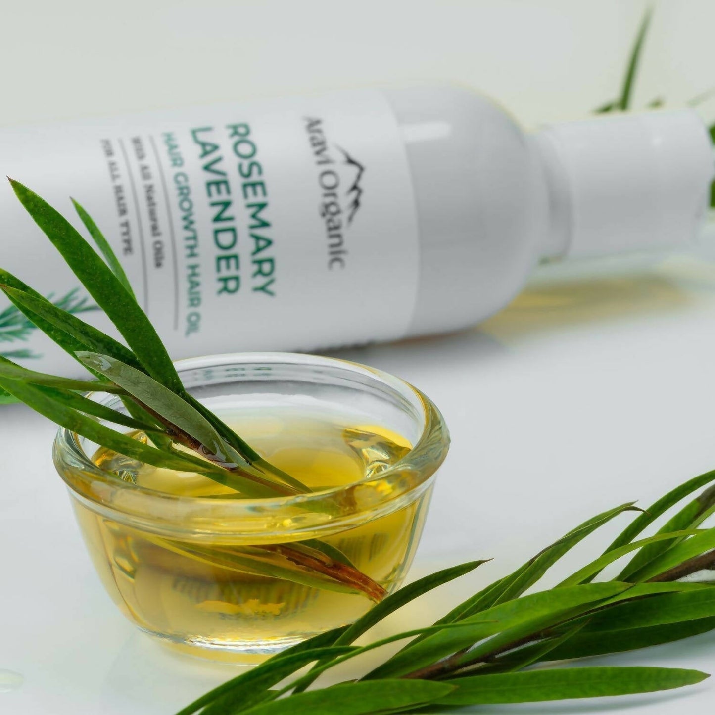 Aravi Organic Rosemary Lavender Hair Growth Hair Oil