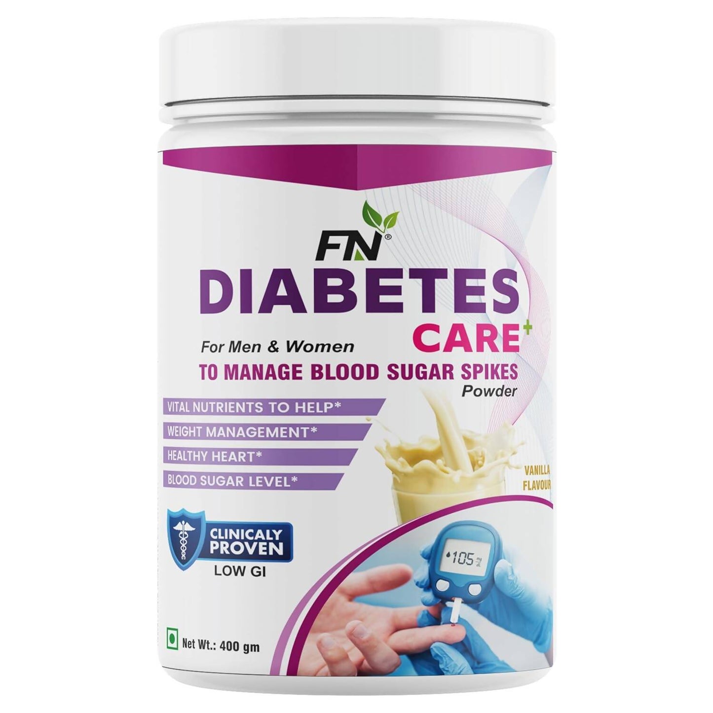 Floral Nutrition Diabetes Care Vanilla Flavor