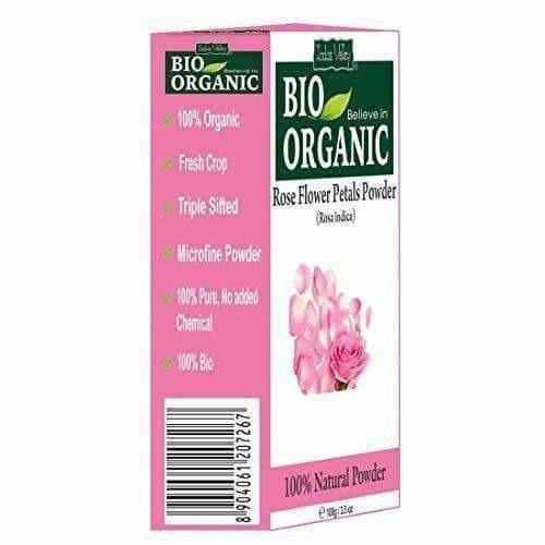 Indus Valley Bio Organic Rose Petals Powder