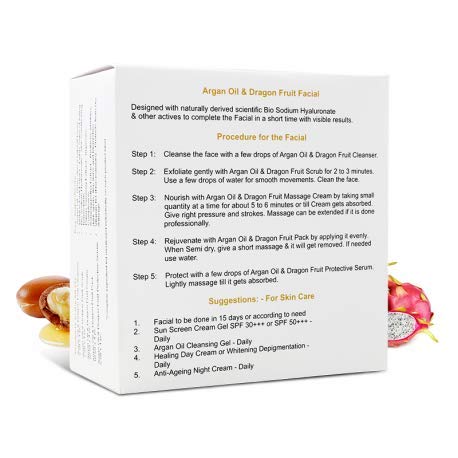 Inveda Argan Oil & Dragon Fruit Facial Kit