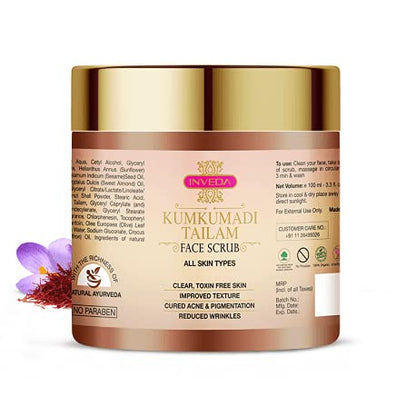 Inveda Kumkumadi Tailam Face Scrub