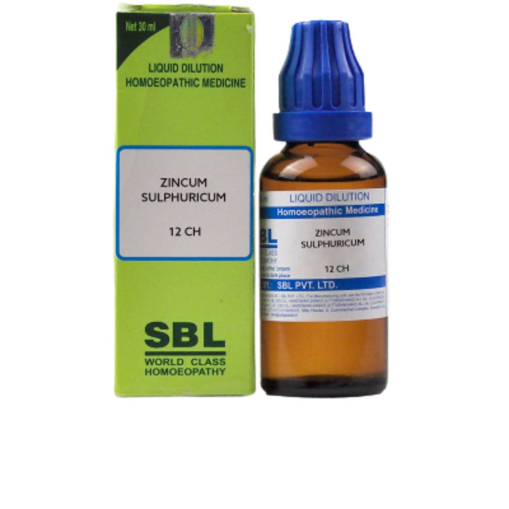 SBL Homeopathy Zincum Sulphuricum Dilution - BUDEN