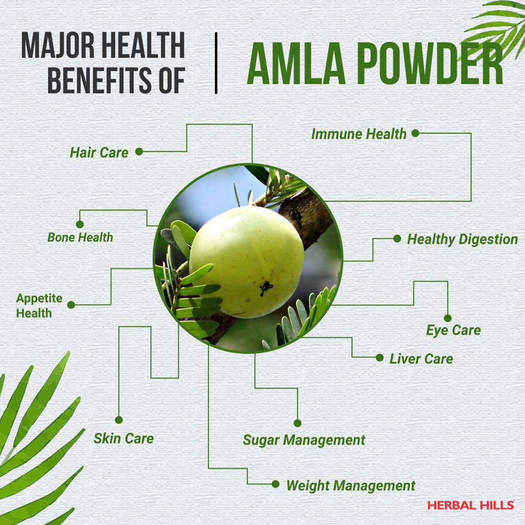 Herbal Hills Organic Amla Powder