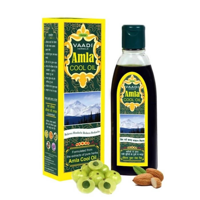 Vaadi Herbals Amla Cool Oil with Brahmi and Amla Extract -  buy in usa 