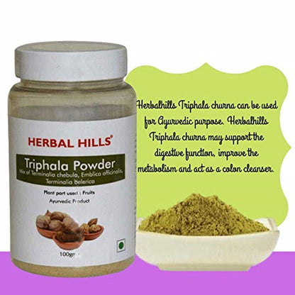 Herbal Hills Ayurveda Organic Triphala Powder