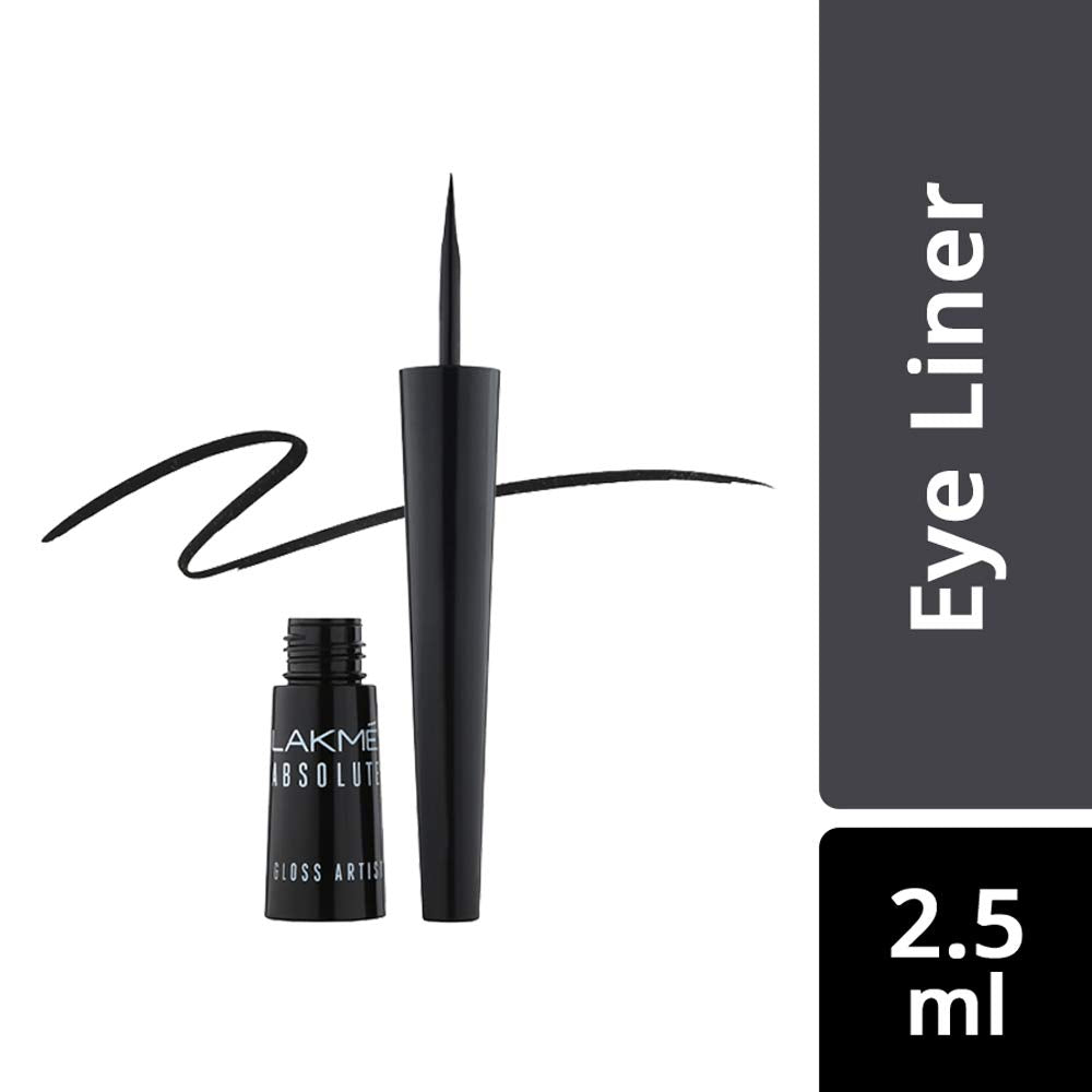 Lakme Absolute Gloss Artist Eye Liner - Black - buy in USA, Australia, Canada