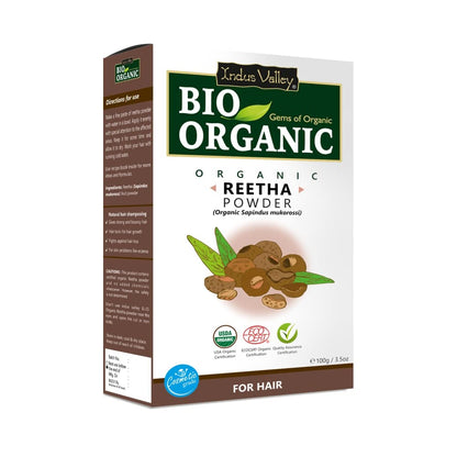 Indus Valley Bio Organic Reetha Powder