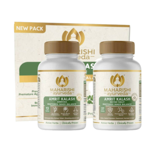 Maharishi Ayurveda Amrit Kalash - Dual Pack With Sugar Free Tablets - BUDEN