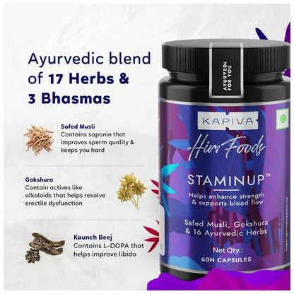 Kapiva Ayurveda Himfoods Staminup Capsules