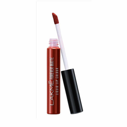 Lakme Forever Matte Liquid Lip Colour - Red Cherry