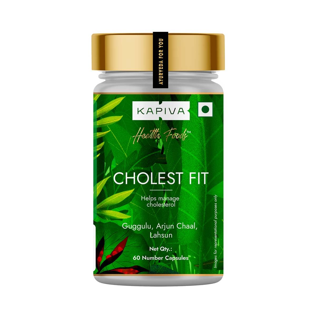 Kapiva Ayurveda Cholest Fit Capsules -  usa australia canada 