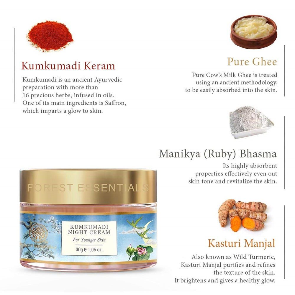 Forest Essentials Kumkumadi Night Cream