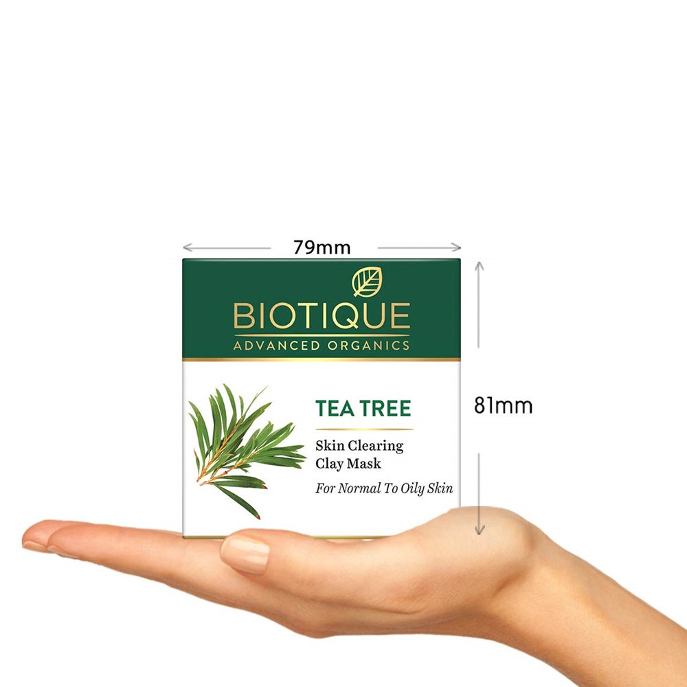 Biotique Advanced Organics Tea Tree Skin Clearing Clay Mask