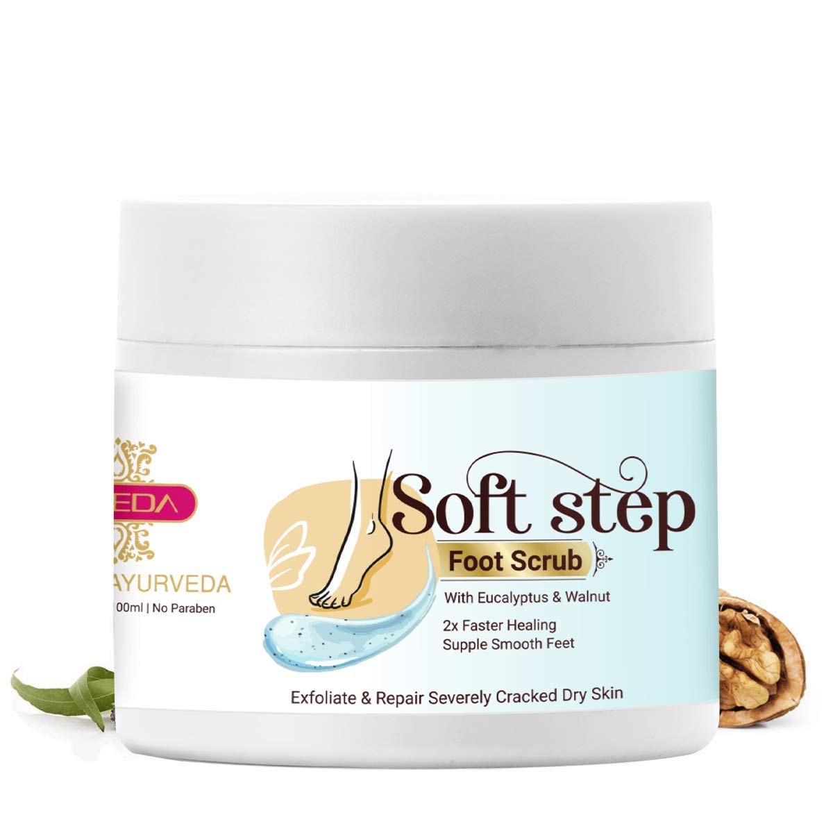 Inveda Soft Step Foot Scrub