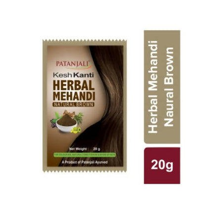 Patanjali Kesh Kanti Herbal Mehandi (Natural Brown) - BUDNE