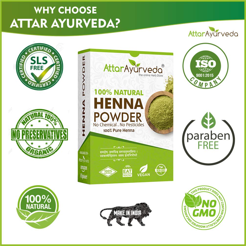 Attar Ayurveda Henna Powder