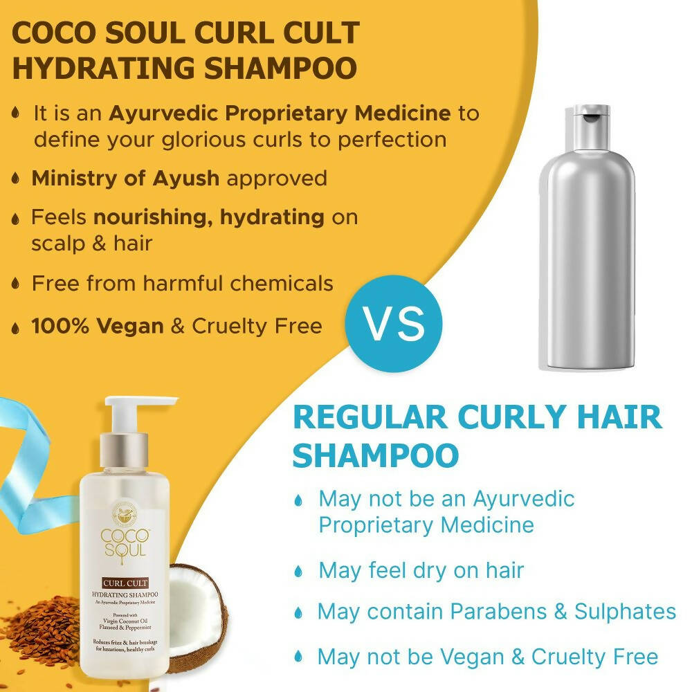 Coco Soul Curl Cult Hydrating Shampoo