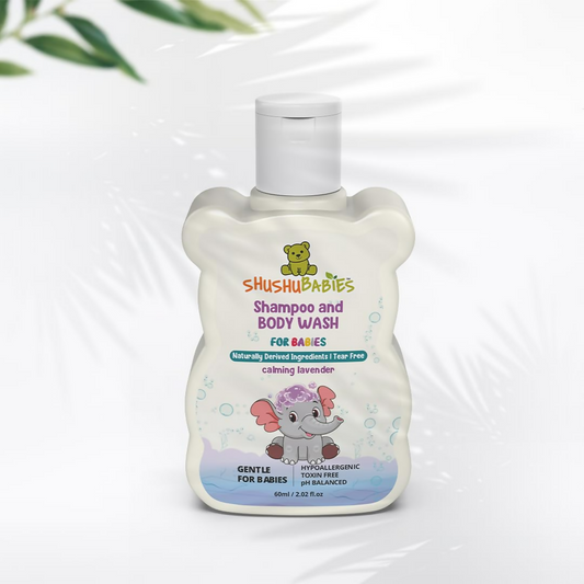 ShuShu Babies Calming Lavender Shampoo & Body Wash (under 0-3 Years Baby)