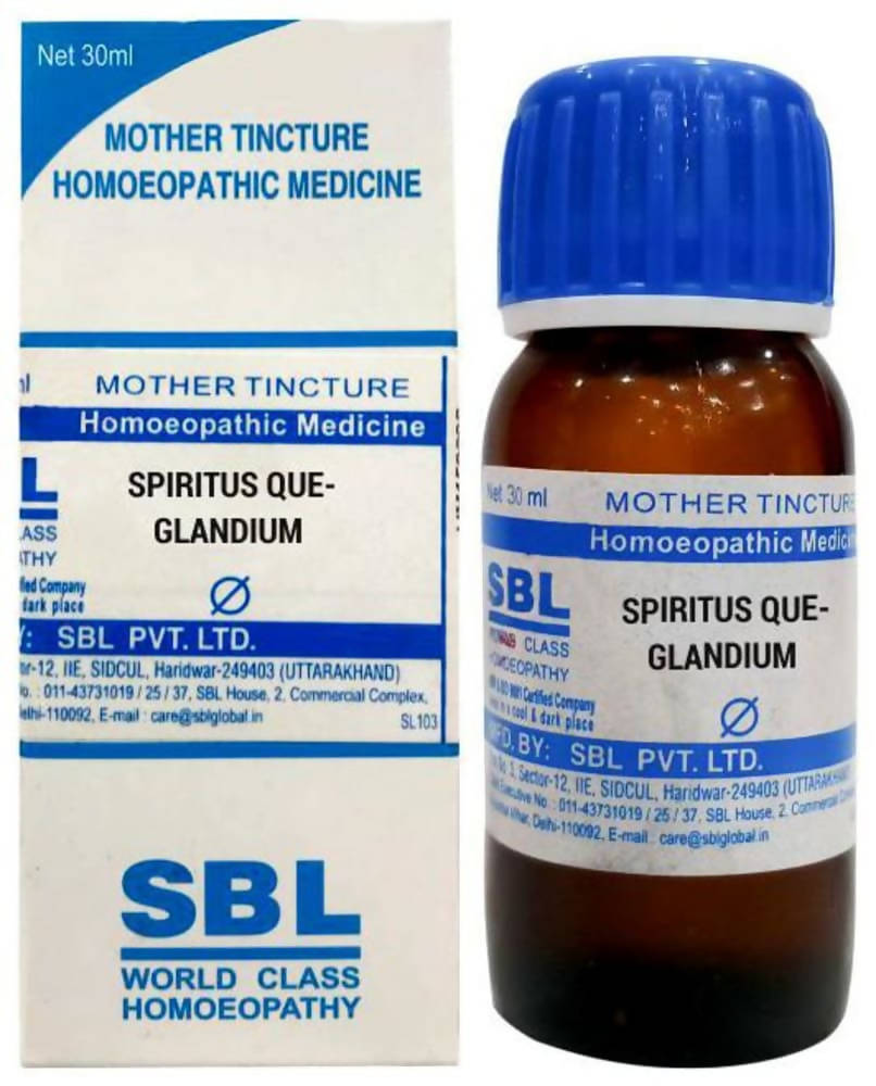 SBL Homeopathy Spiritus Que-Glandium Mother Tincture Q