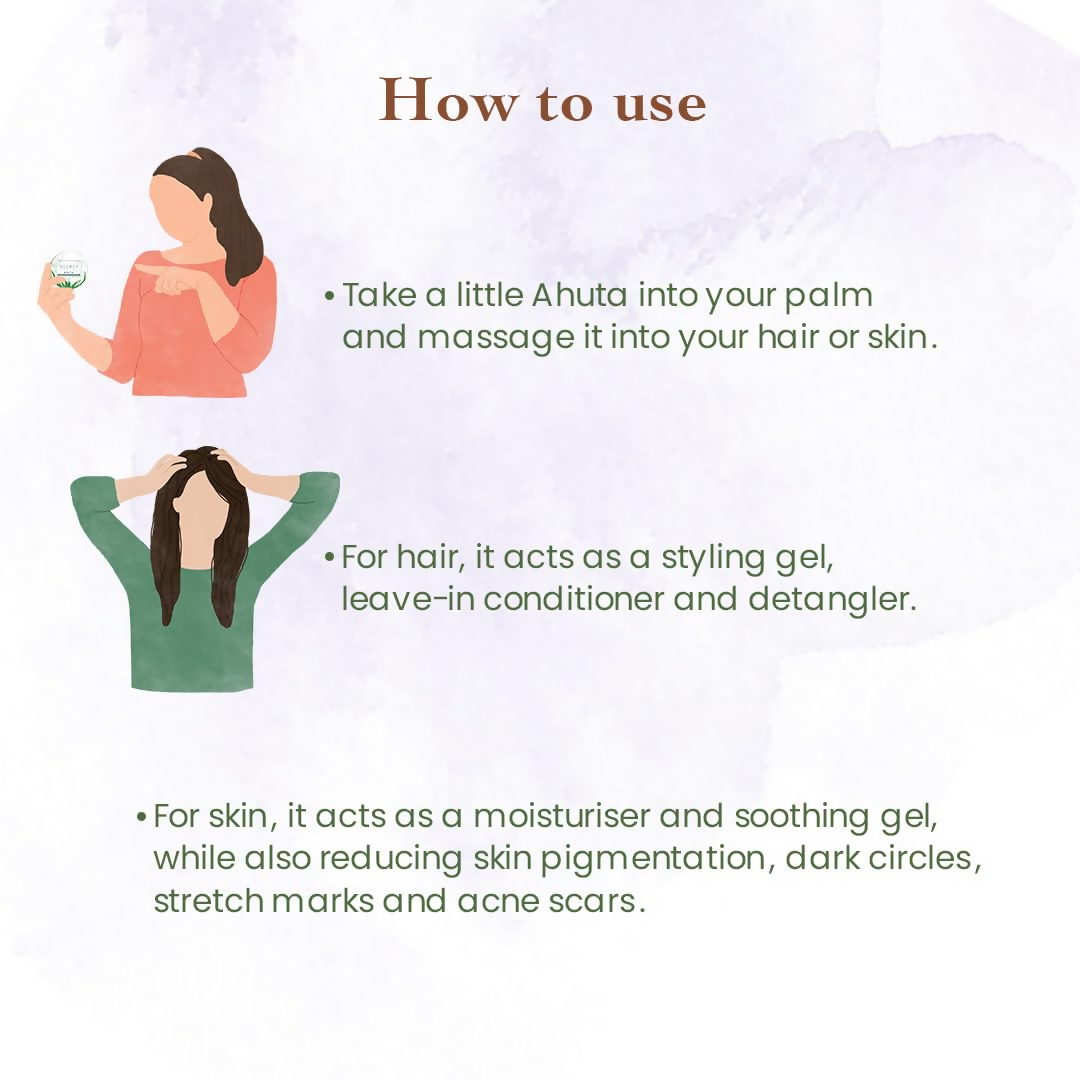 The Secret Hair Care Ahuta Absolute Aloevera Gel