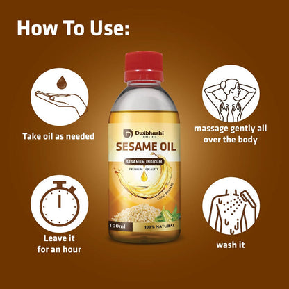 Dwibhashi Sesame Oil (Tila Tailam)