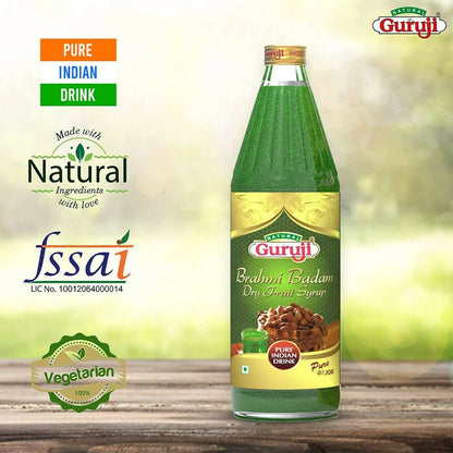 Jai Guruji Brahmi Badam Dry Fruit Syrup