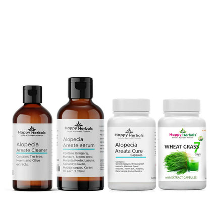 Happy Herbals Alopecia Pack / Penu Korukudu - usa canada australia