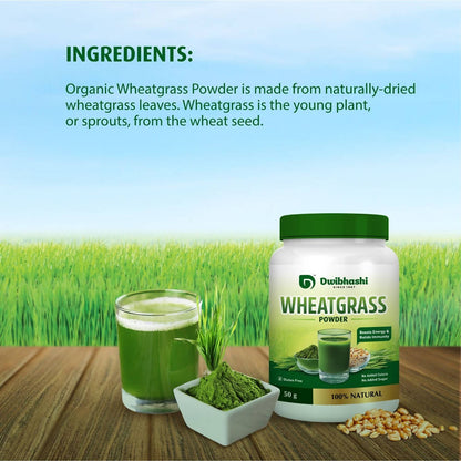 Dwibhashi Wheat Grass Powder