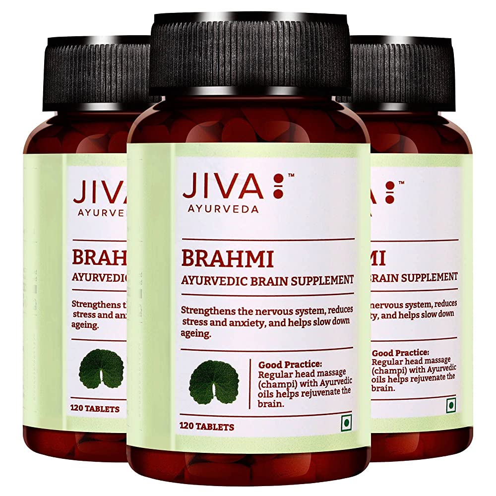 Jiva Ayurveda Brahmi Tablets -  usa australia canada 