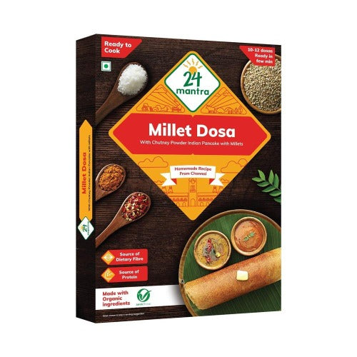 24 Mantra Ready to Cook Millet Dosa Mix